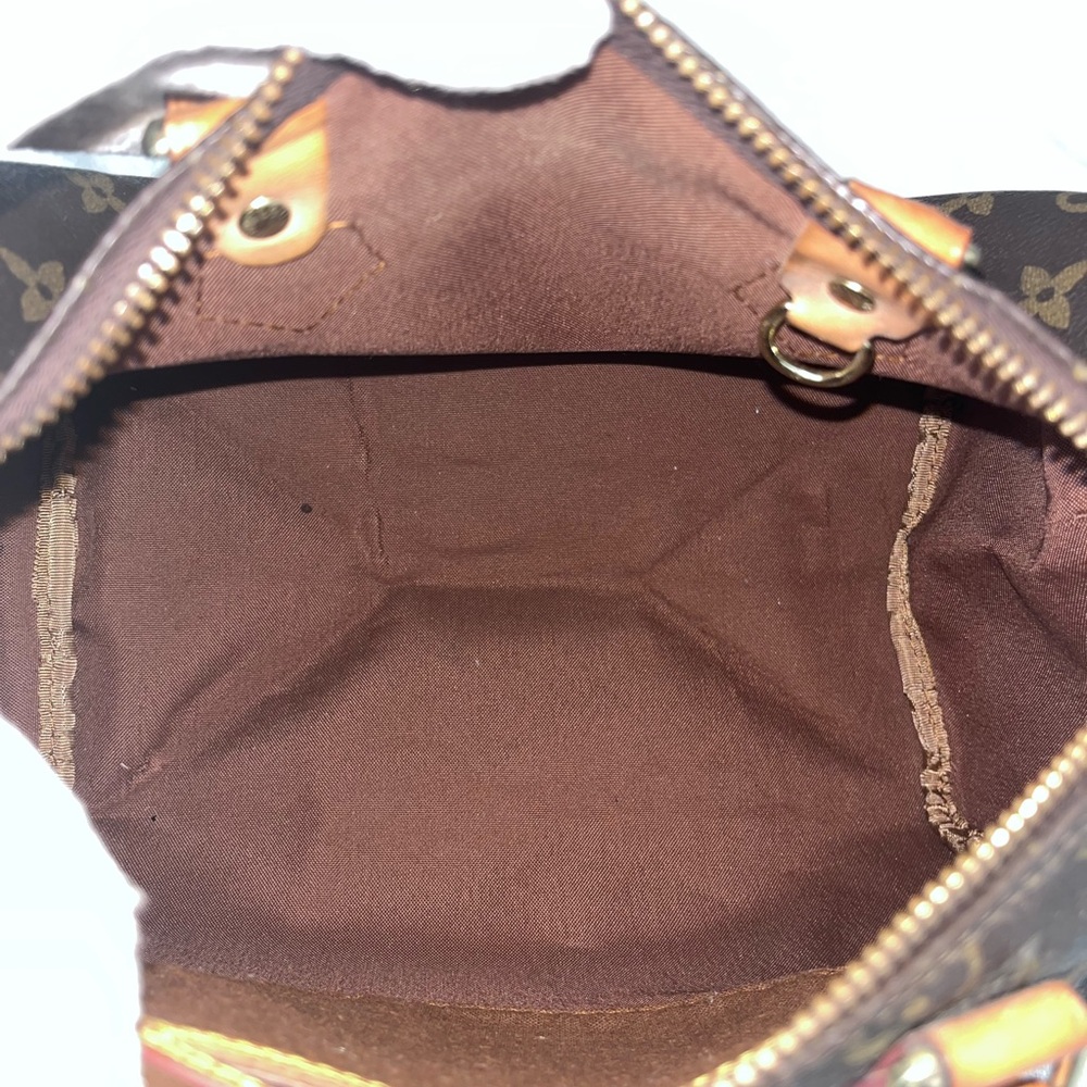 Louis Vuitton Brown Monogram Satchel - Picture 8 of 11